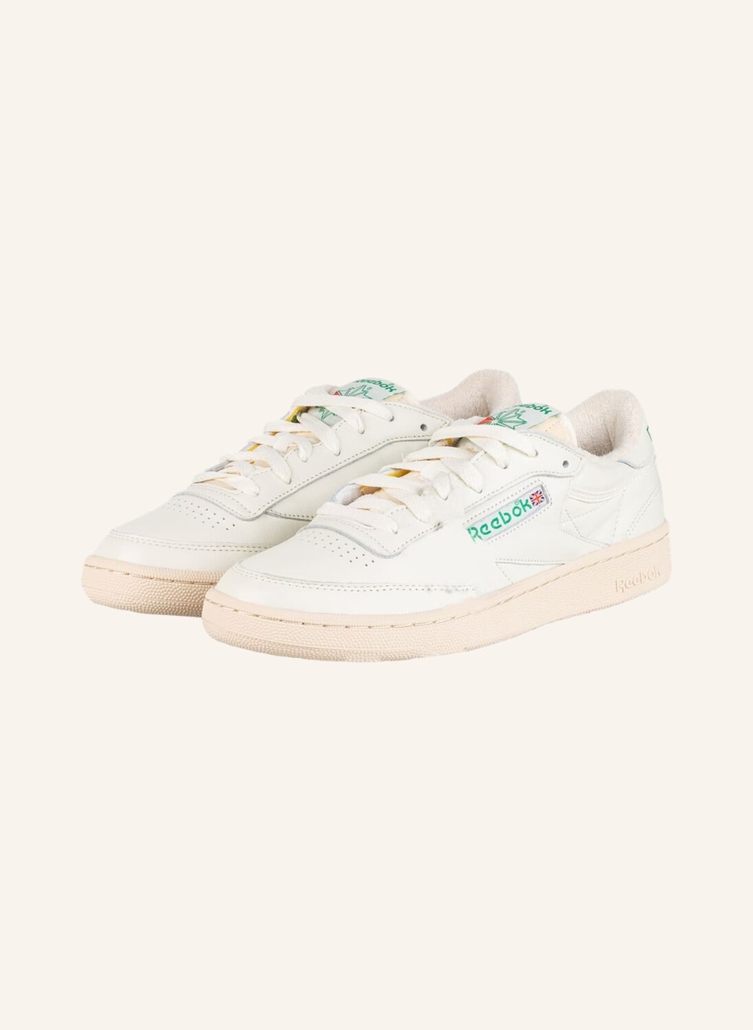 

Кроссовки Reebok CLUB C, экру