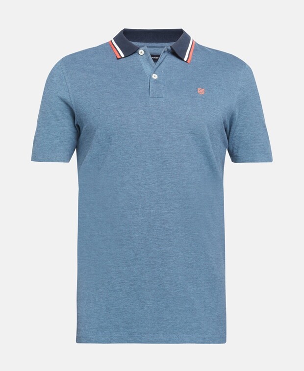 

Рубашка поло Jack & Jones, темно-синий