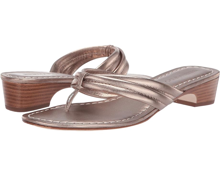 Сандалии Bernardo Miami Demi Heel Sandals, цвет Platinum Antique Calf
