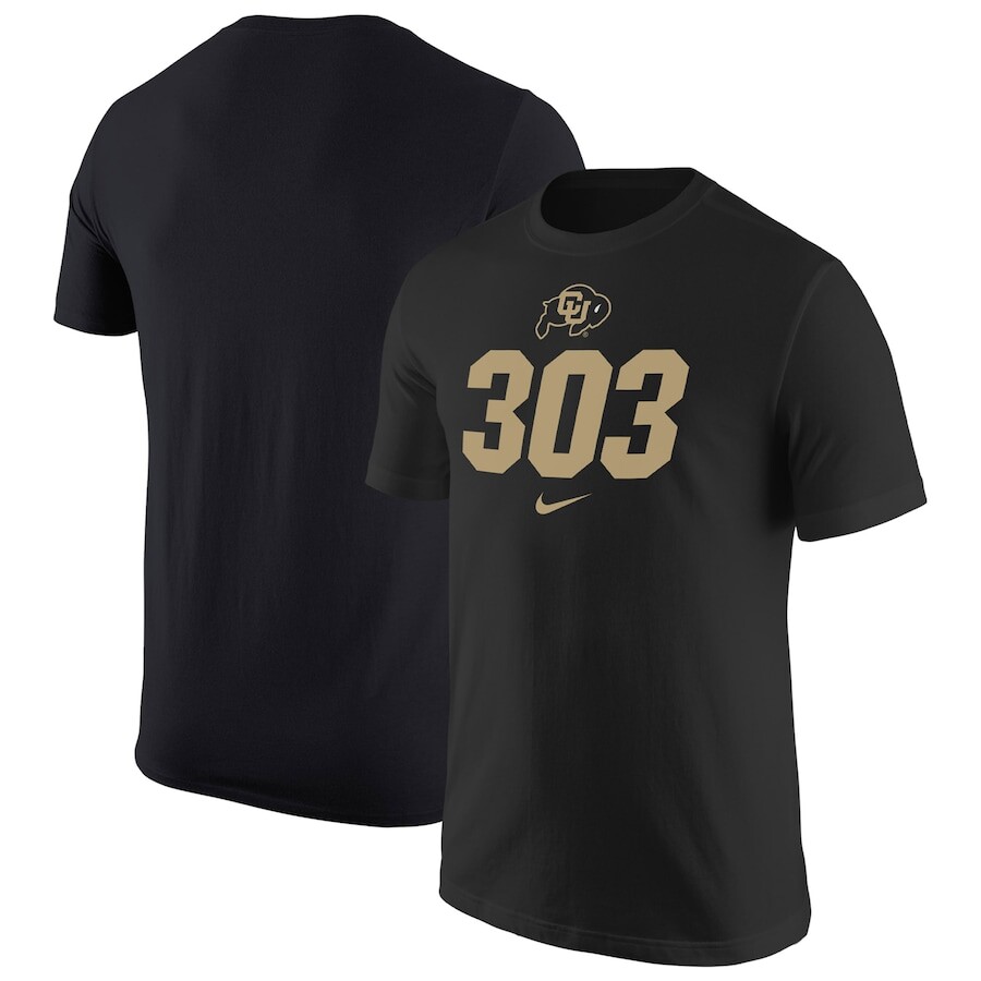 

Футболка с коротким рукавом Nike Colorado Buffaloes, черный