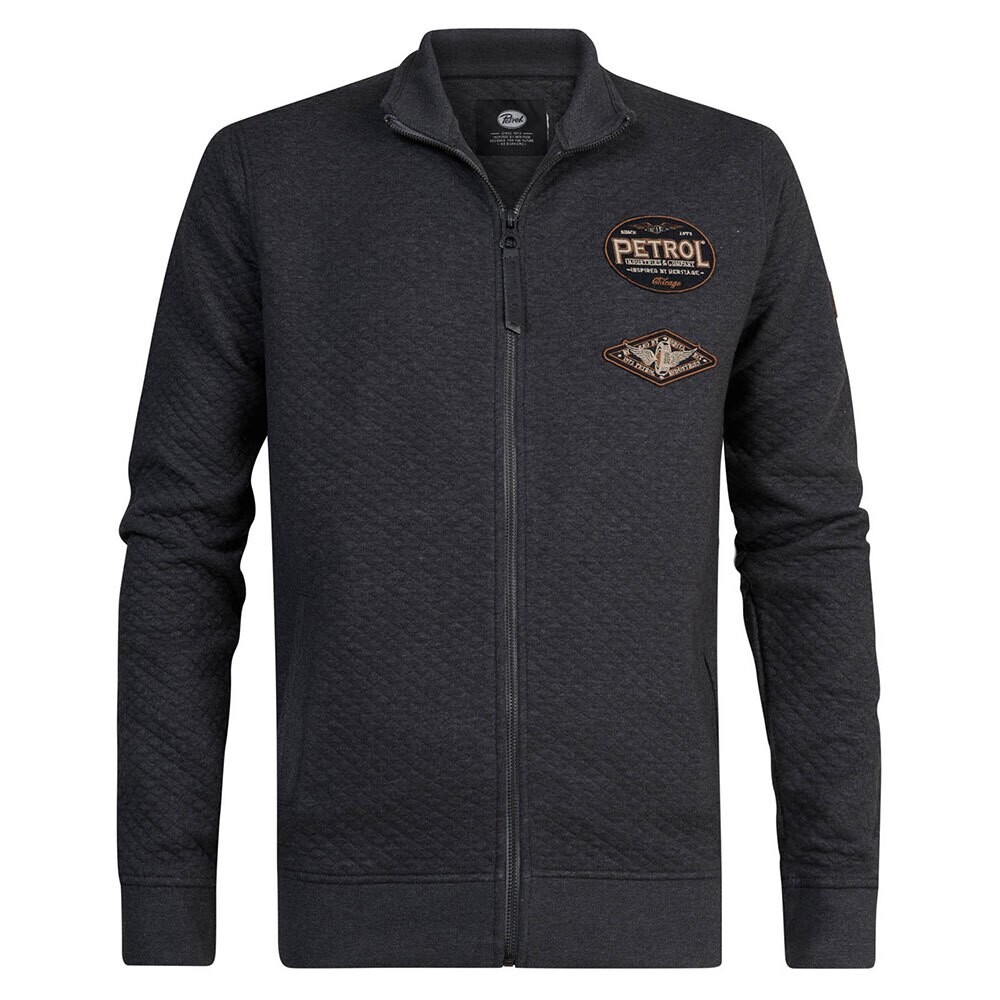 

Толстовка Petrol Industries 384 Full Zip, серый
