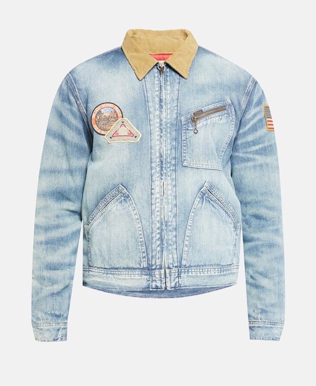 

Джинсовая куртка Polo Ralph Lauren, естественный