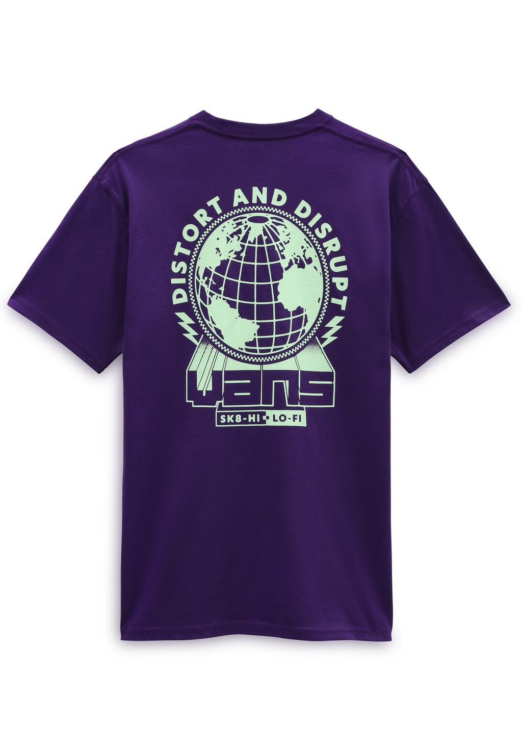 

Футболка с принтом Distort And Disrupt Ss Vans, цвет violet indigo