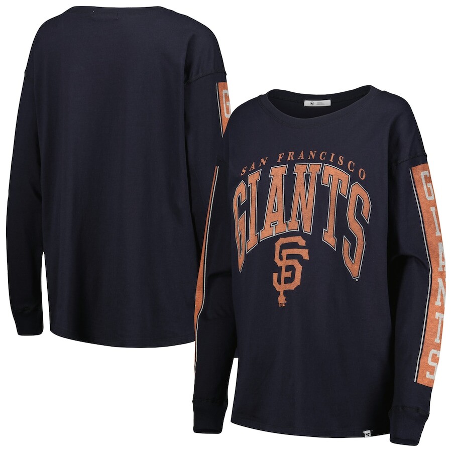 

Футболка с длинным рукавом 47 San Francisco Giants, черный