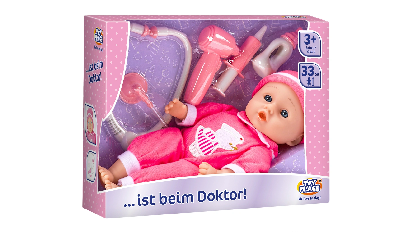 Müller Toy Place Малышка… у врача, 33 см хилл сандра люби меня нежно
