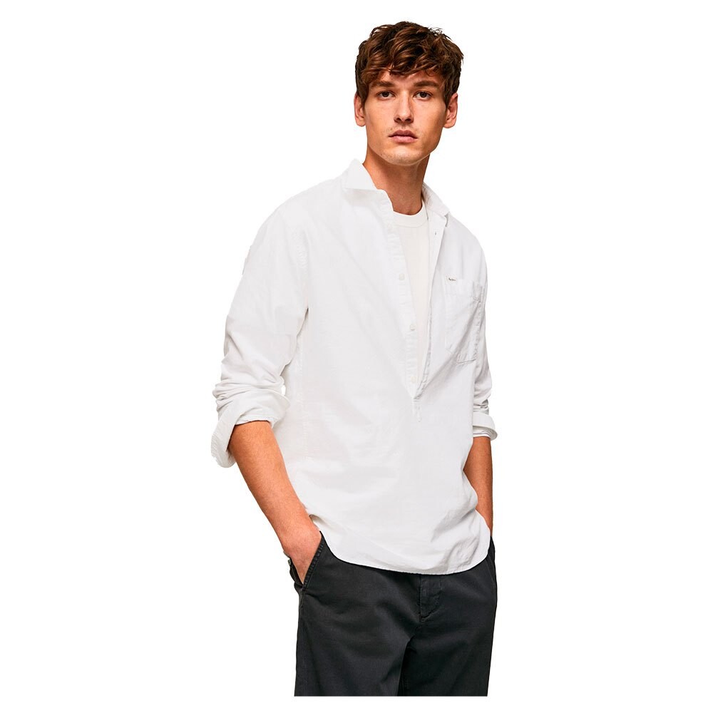 

Рубашка с длинным рукавом Pepe Jeans Lawson, белый