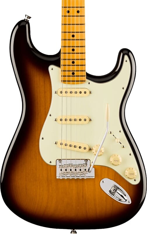 

Электрогитара Fender American Professional II Stratocaster Maple Fingerboard Limited-Edition Electric Guitar Anniversary 2-Color Sunburst