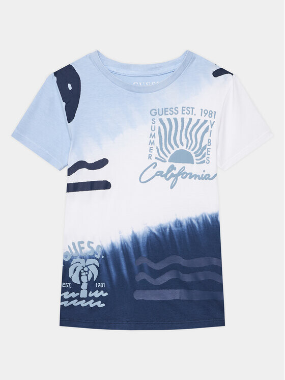 

Футболка стандартного кроя Guess, синий
