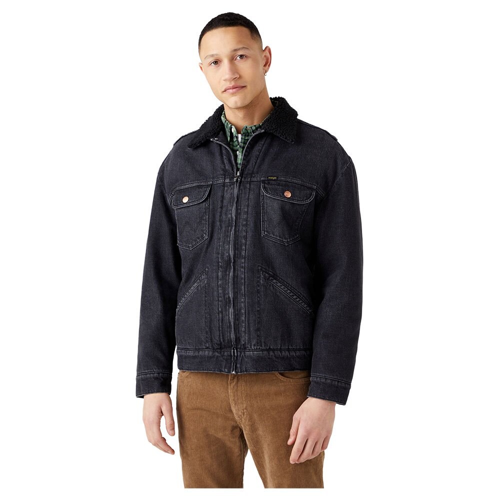 

Куртка Wrangler Anti Fit Sherpa Denim, синий