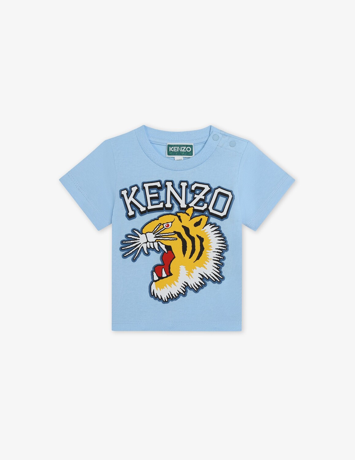 

Футболка Kenzo, светло-синий