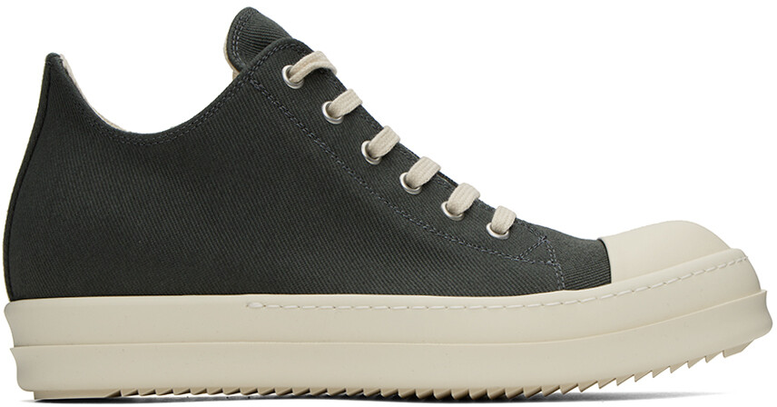 

Синие джинсовые кроссовки на шнуровке Rick Owens DRKSHDW