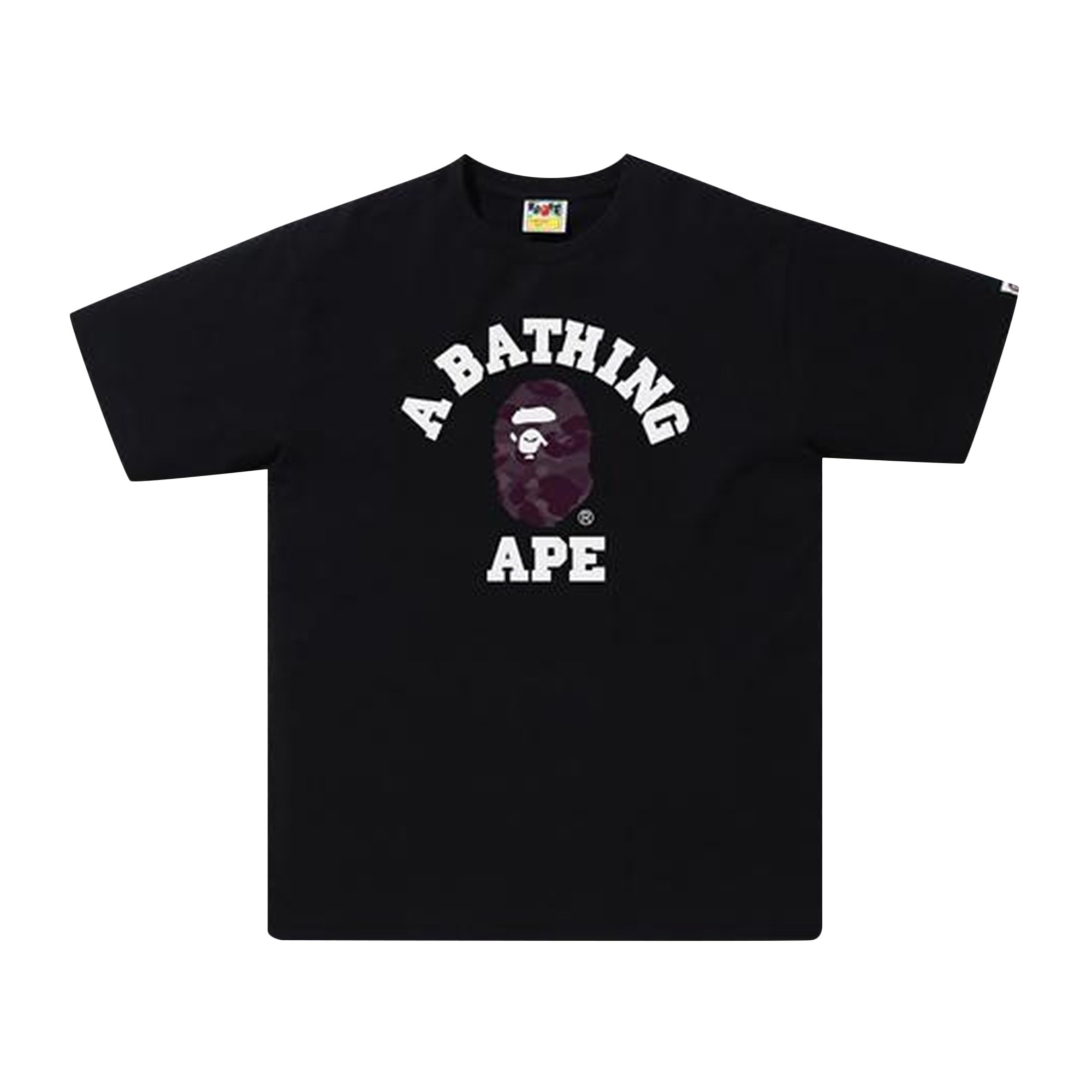 

Футболка BAPE Color Camo Черный/Бордовый