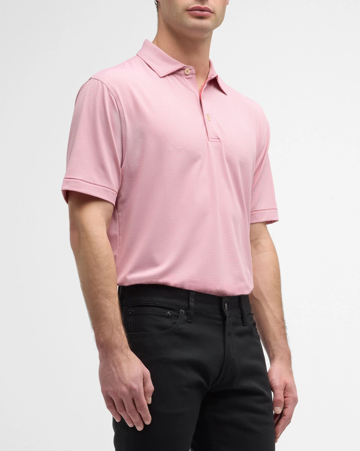 

Мужская рубашка поло из джерси Jubilee Performance Peter Millar, цвет Cape Red