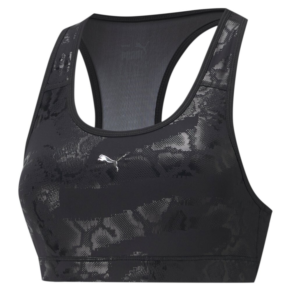 

Бюстгальтер Puma Mid Impact 4keeps Graphic PM, черный