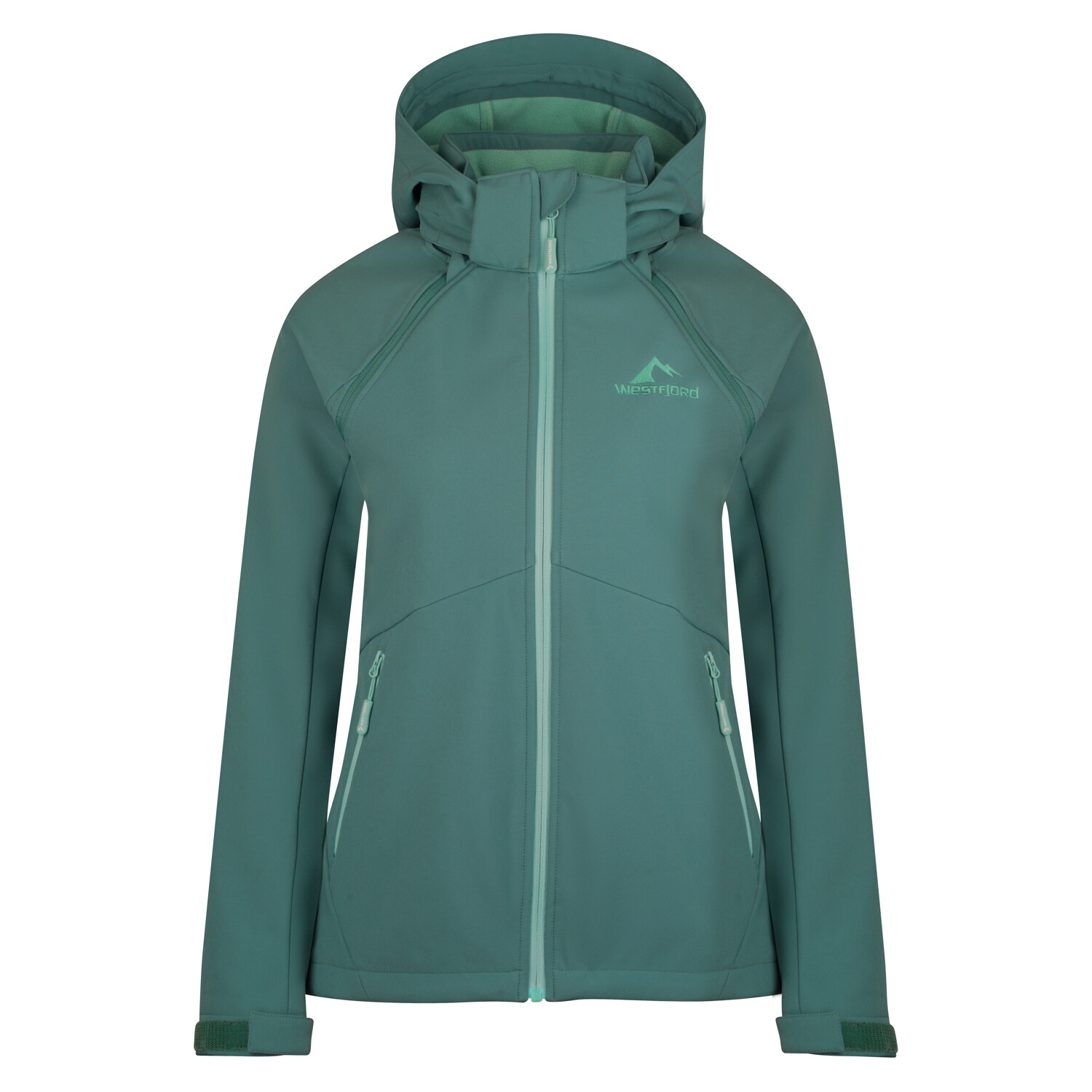 

Куртка софтшелл Westfjord Softshell Jacke Askja, цвет Gletschergrün/Mineralblau