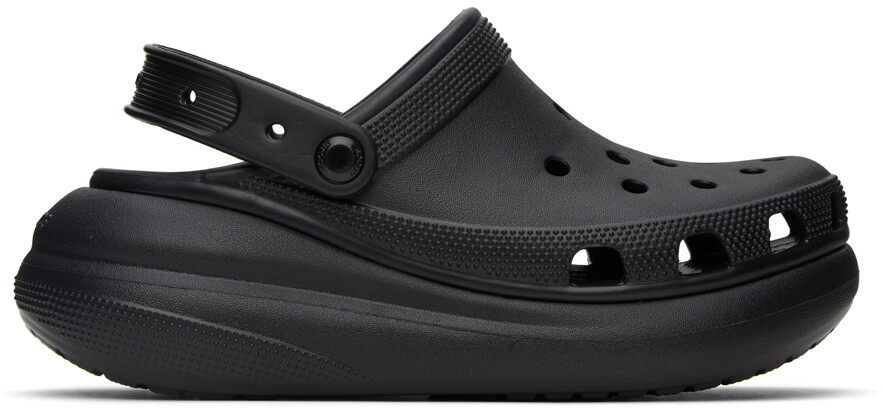 

Черные сабо Crush Crocs