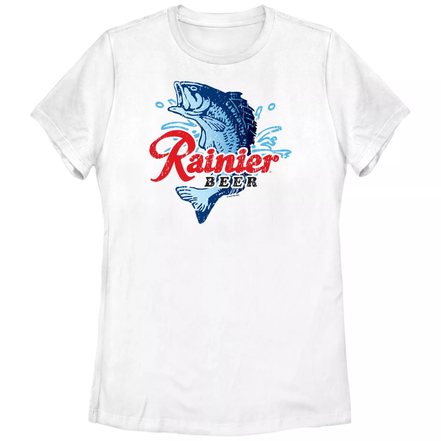 

Детская футболка Pabst Rainier Fish с графическим логотипом Licensed Character