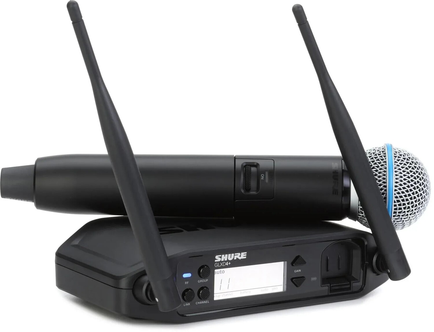 

Цифровая беспроводная портативная система Shure GLXD24+ с капсулой Beta 58A