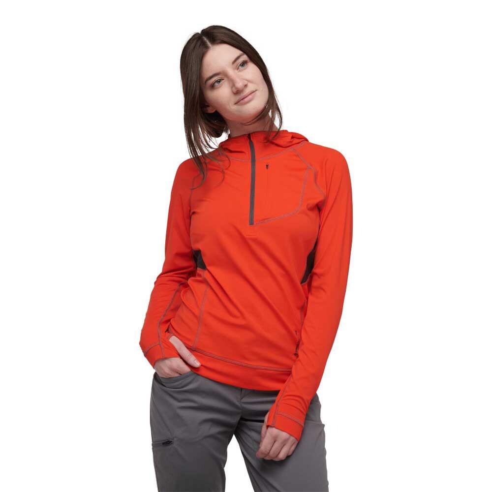 

Худи Black Diamond Alpenglow Pro, оранжевый