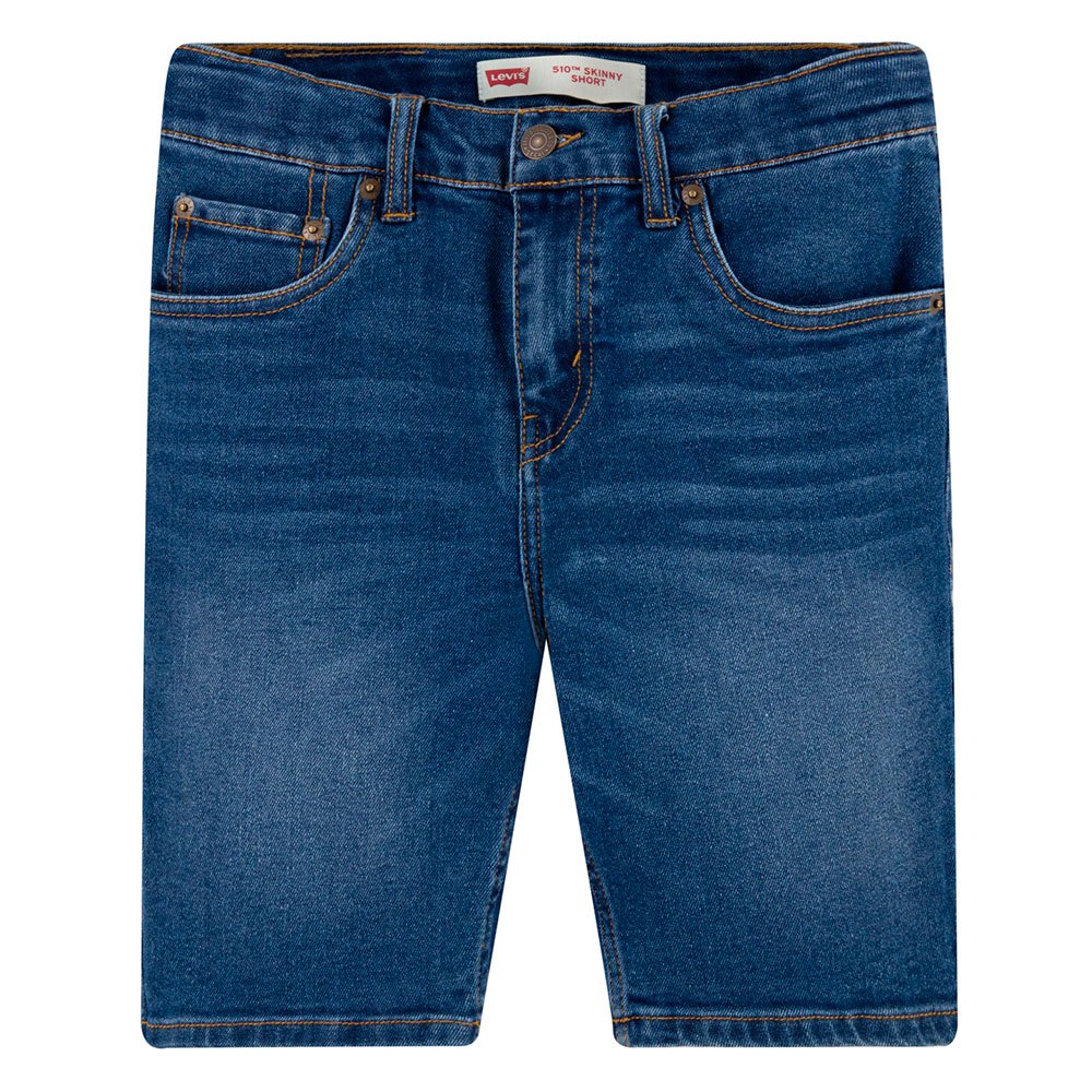 Джинсовые шорты Levi´s 510 Skinny Fit Regular Waist, синий джинсовые шорты levi´s mini mom regular waist синий
