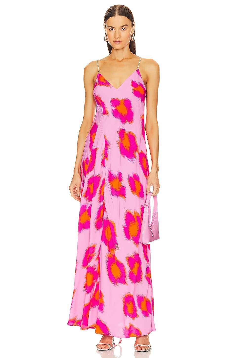 

Платье Essentiel Antwerp Dancer Rhinestone Slip, цвет Pink Nectar