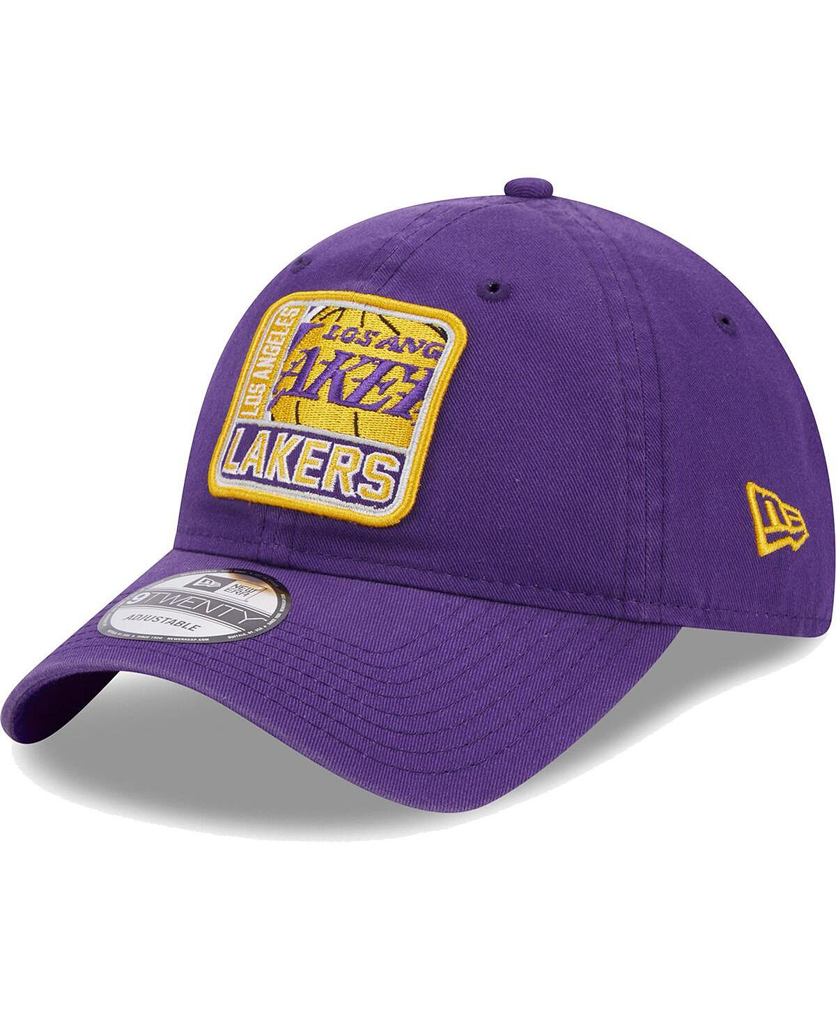 Мужская фиолетовая регулируемая кепка Los Angeles Lakers Mix 9TWENTY New Era