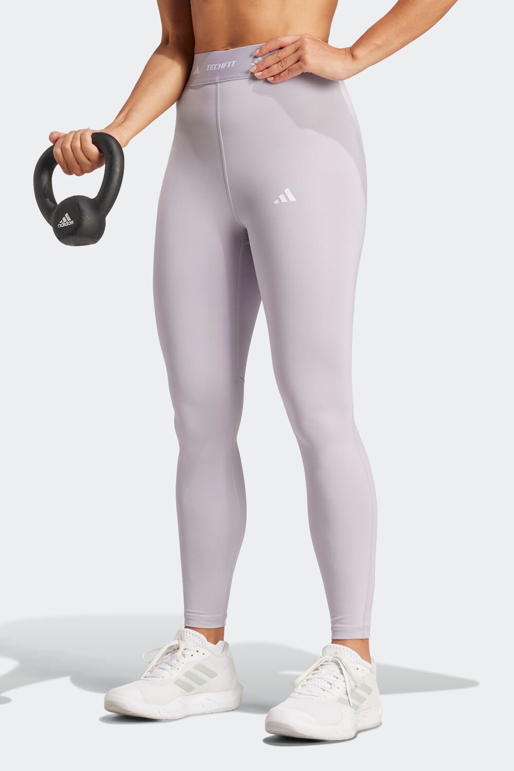

Леггинсы Techfit 7/8 Adidas, серый
