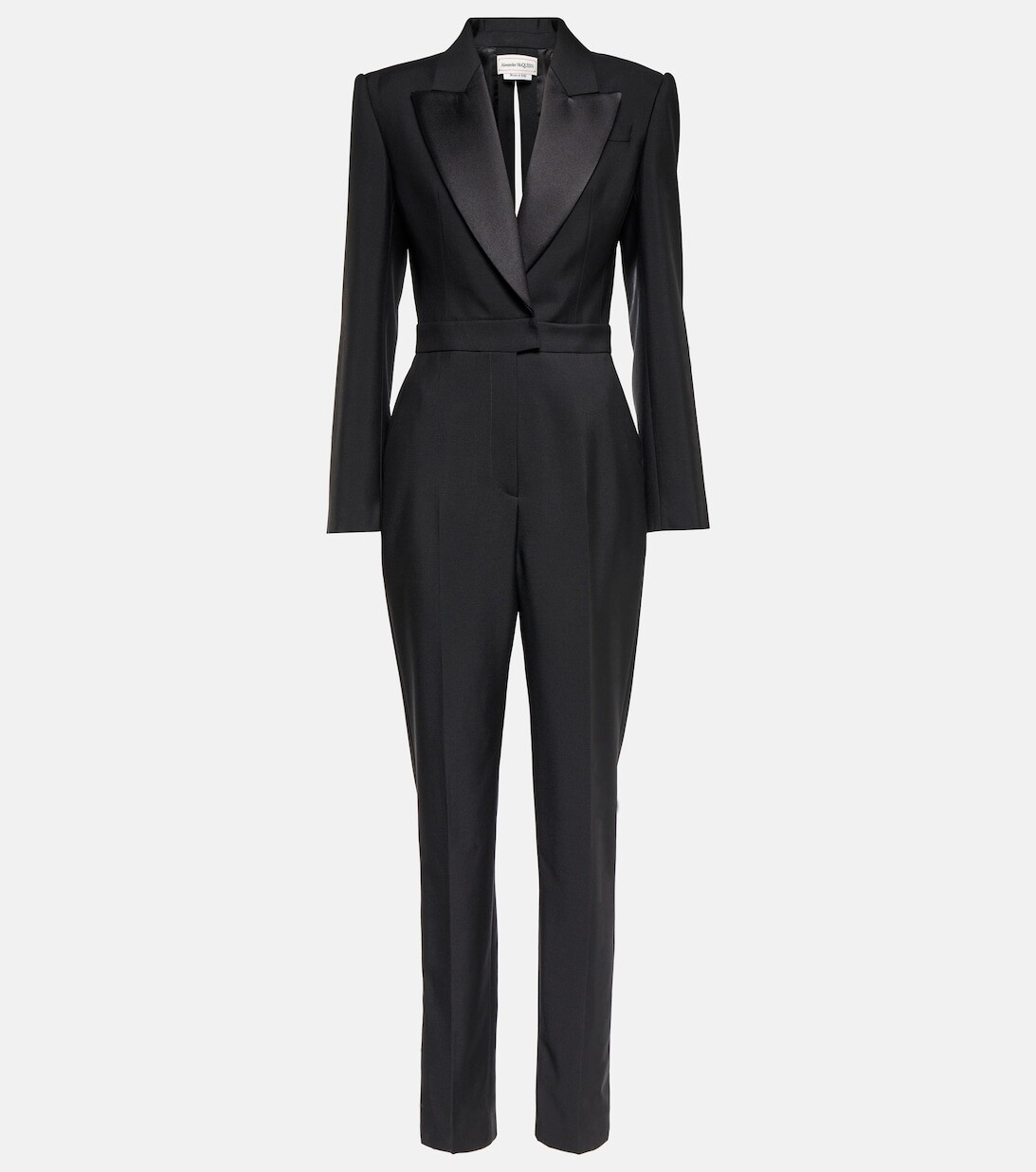 

Шерстяной комбинезон ALEXANDER MCQUEEN, черный