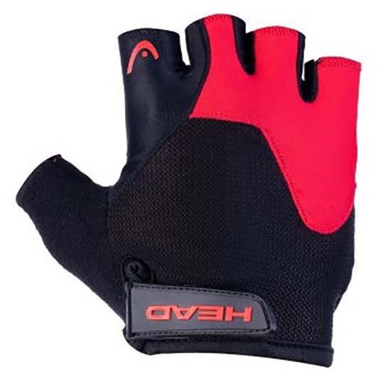 короткие перчатки head bike road 1716 short gloves серый Короткие перчатки Head Bike 3855 Short Gloves, красный