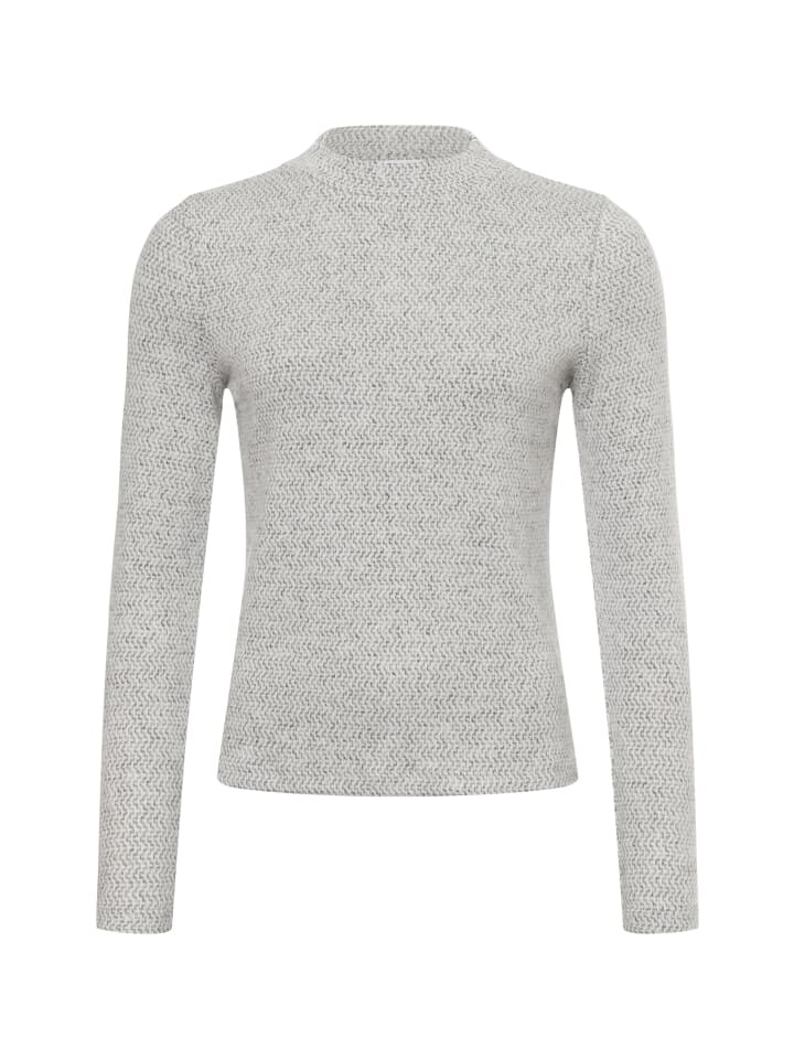

Футболка OPUS Langarmshirt Snowi, цвет ecru grau