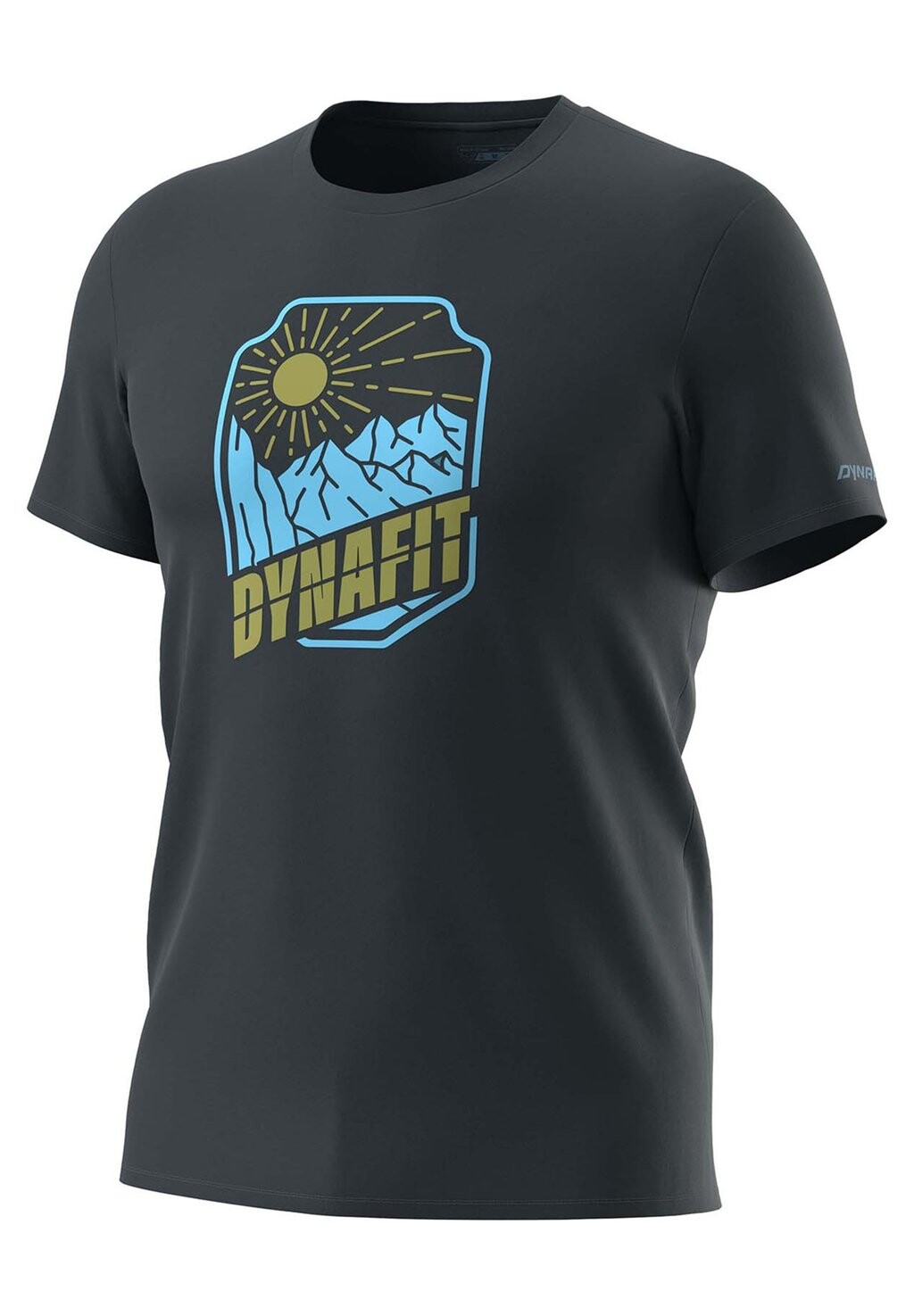 

Футболка с принтом Graphic Tee Dynafit, цвет blueberry/badge