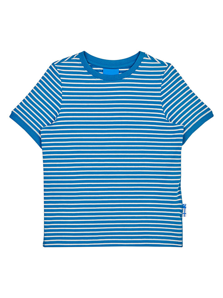 

Футболка finkid Renkaat, цвет blau/weiß
