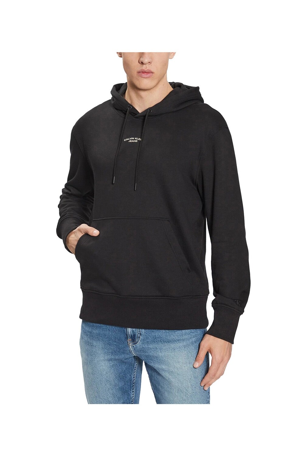 

Черная мужская толстовка Calvin Klein