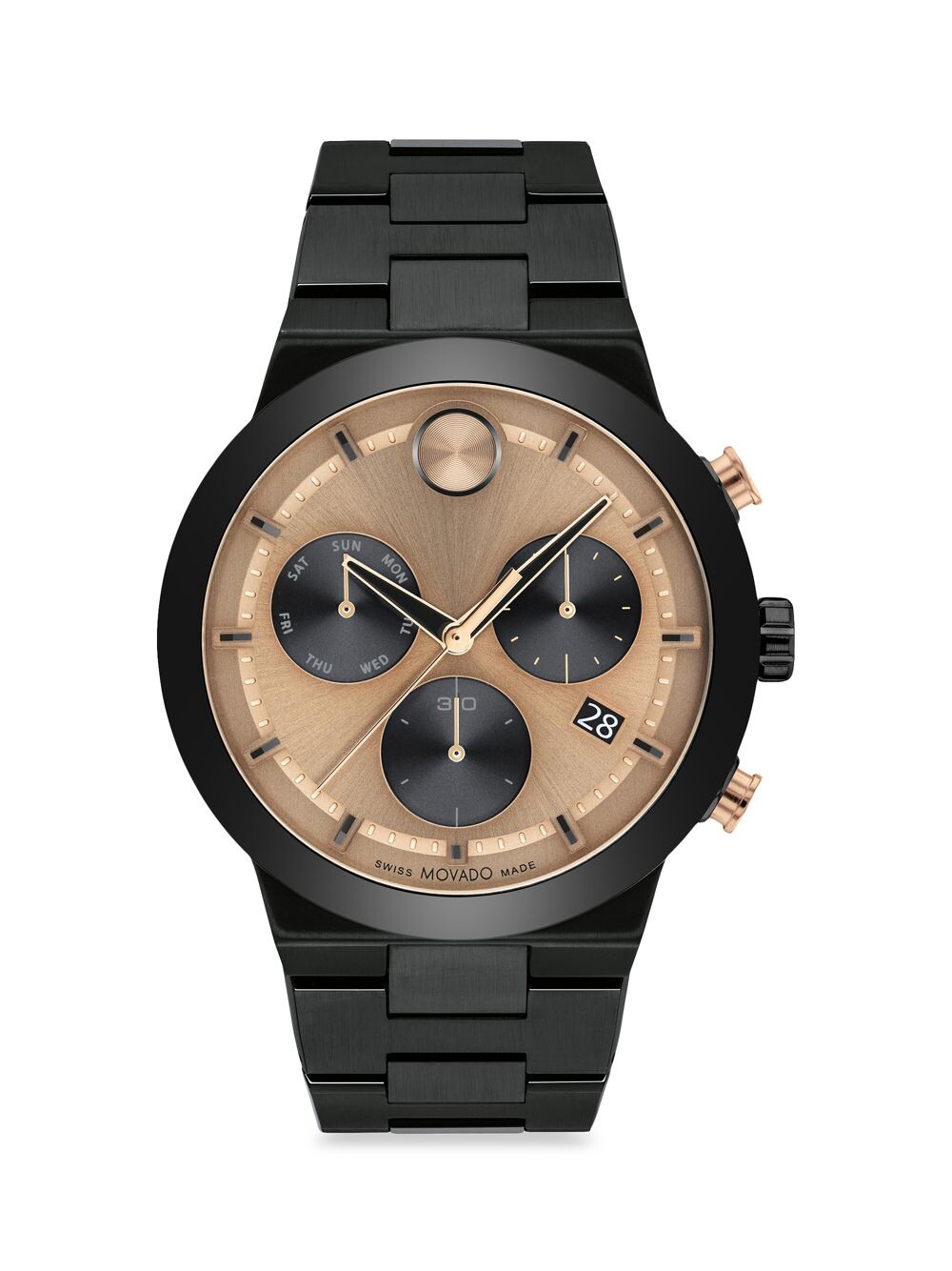 

Часы BOLD Fusion из стали с ионным покрытием Movado, бронзовый