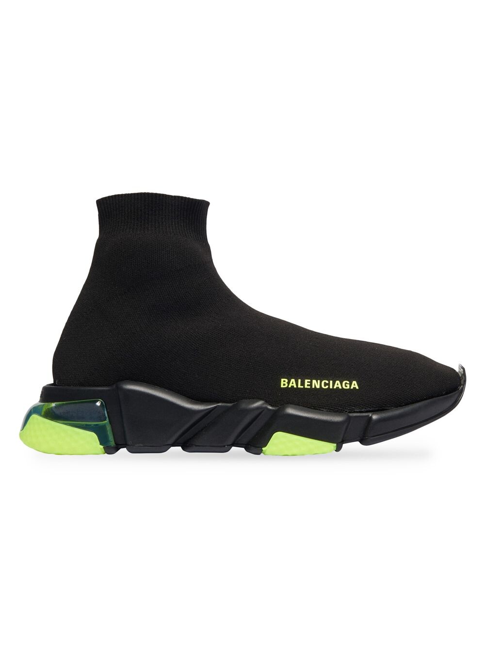 

Кроссовки Speed с прозрачной подошвой Balenciaga, черный
