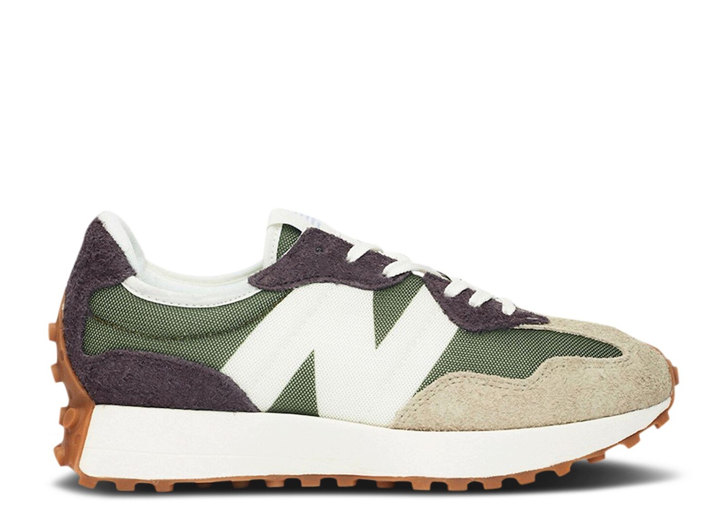 Кроссовки New Balance Wmns 327 'Oak Leaf Green', зеленый кроссовки new balance 327 oak leaf green зеленый