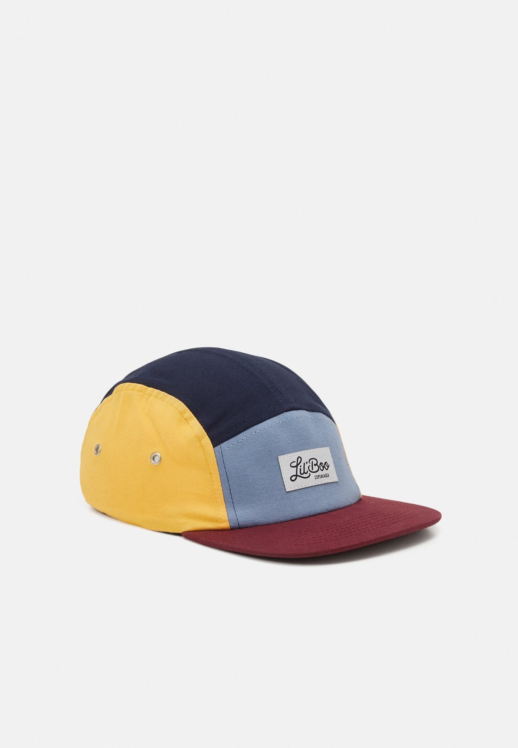 Бейсболка BLOCK UNISEX Lil'Boo, цвет burgundy/dusty blue/yellow/navy