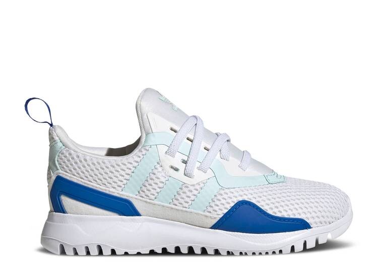 

Кроссовки Adidas ORIGINALS FLEX BIG KID 'WHITE BLUE BIRD', белый