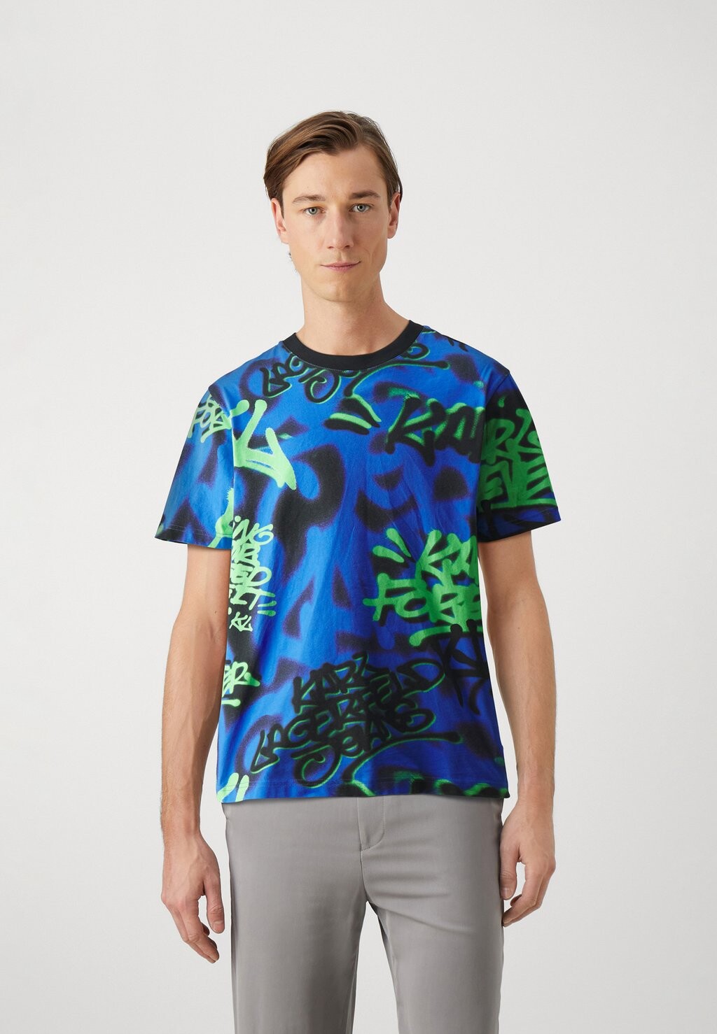 

Футболка с принтом Karl Lagerfeld Jeans, цвет multi-coloured