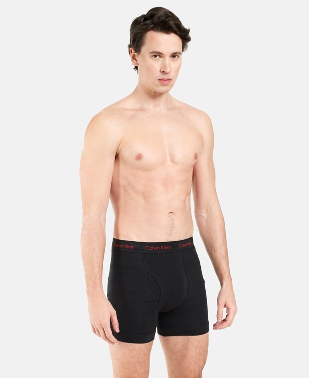 

Боксеры, комплект из 3 шт. Calvin Klein, черный