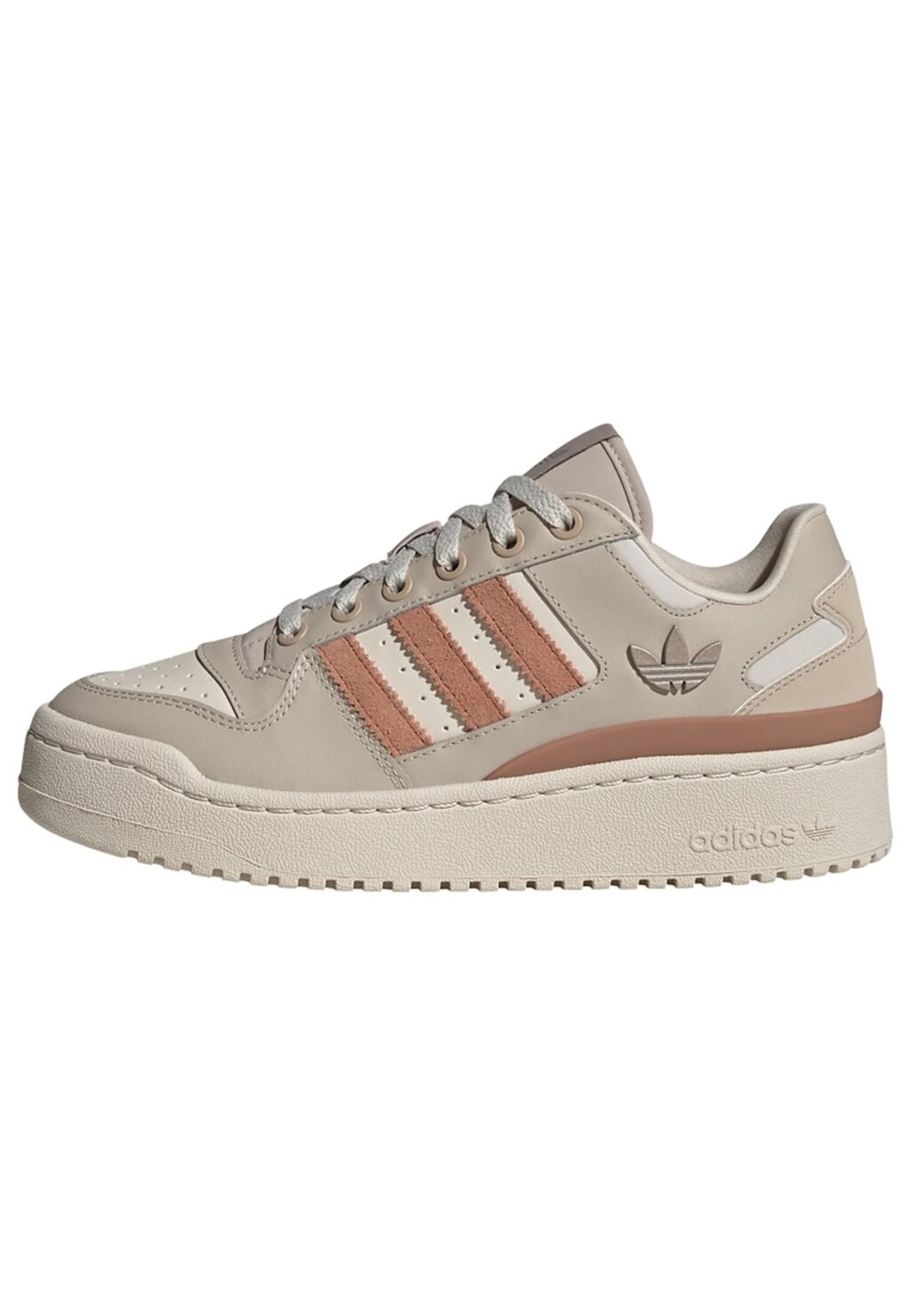 

Кроссовки adidas Originals FORUM BOLD, глиняный пласт бежевого цвета, цвет beige clay strata aluminium