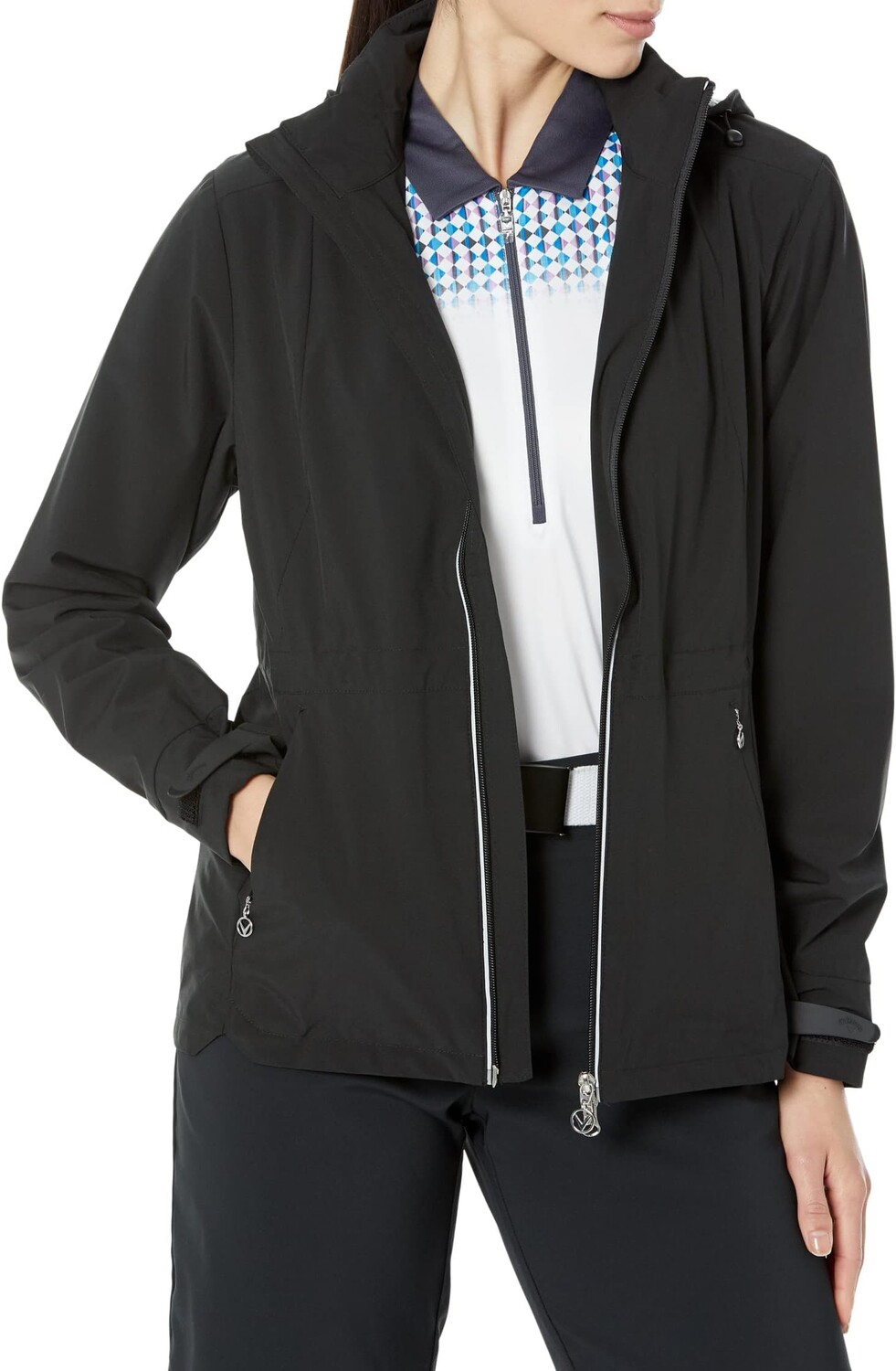 

Куртка Wind & Water-Resistant Jacket Callaway, цвет Caviar