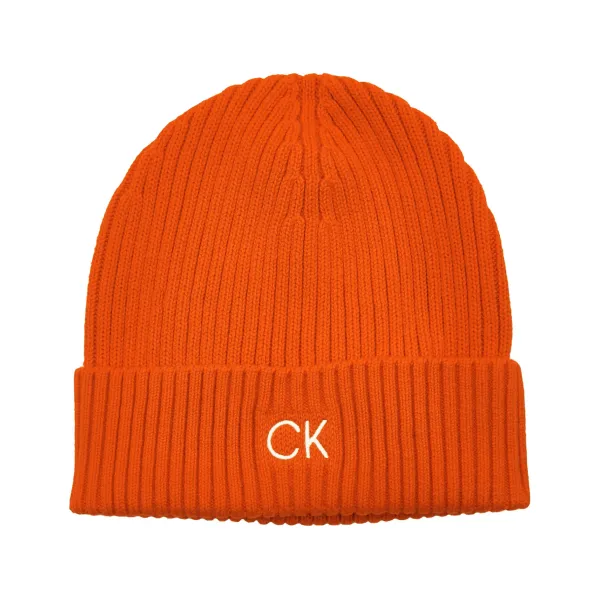 

Кепка с добавлением кашемира Calvin Klein, оранжевый