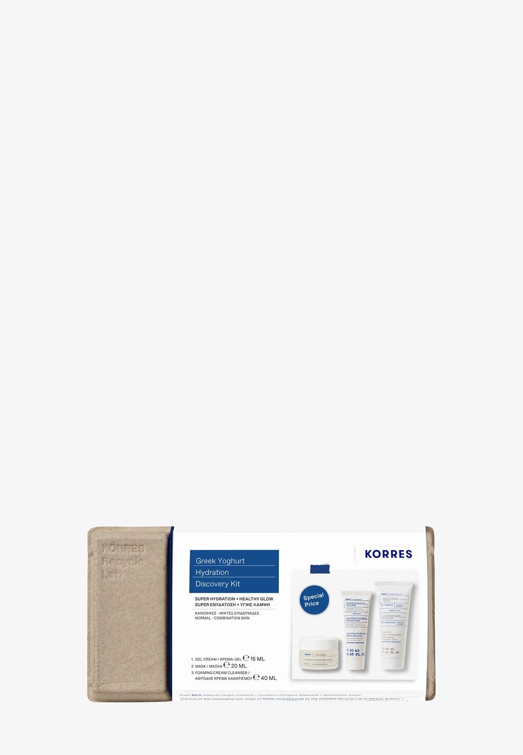 

НАБОР GREEK YOGURT DISCOVERY Superfeed Your Skin KORRES