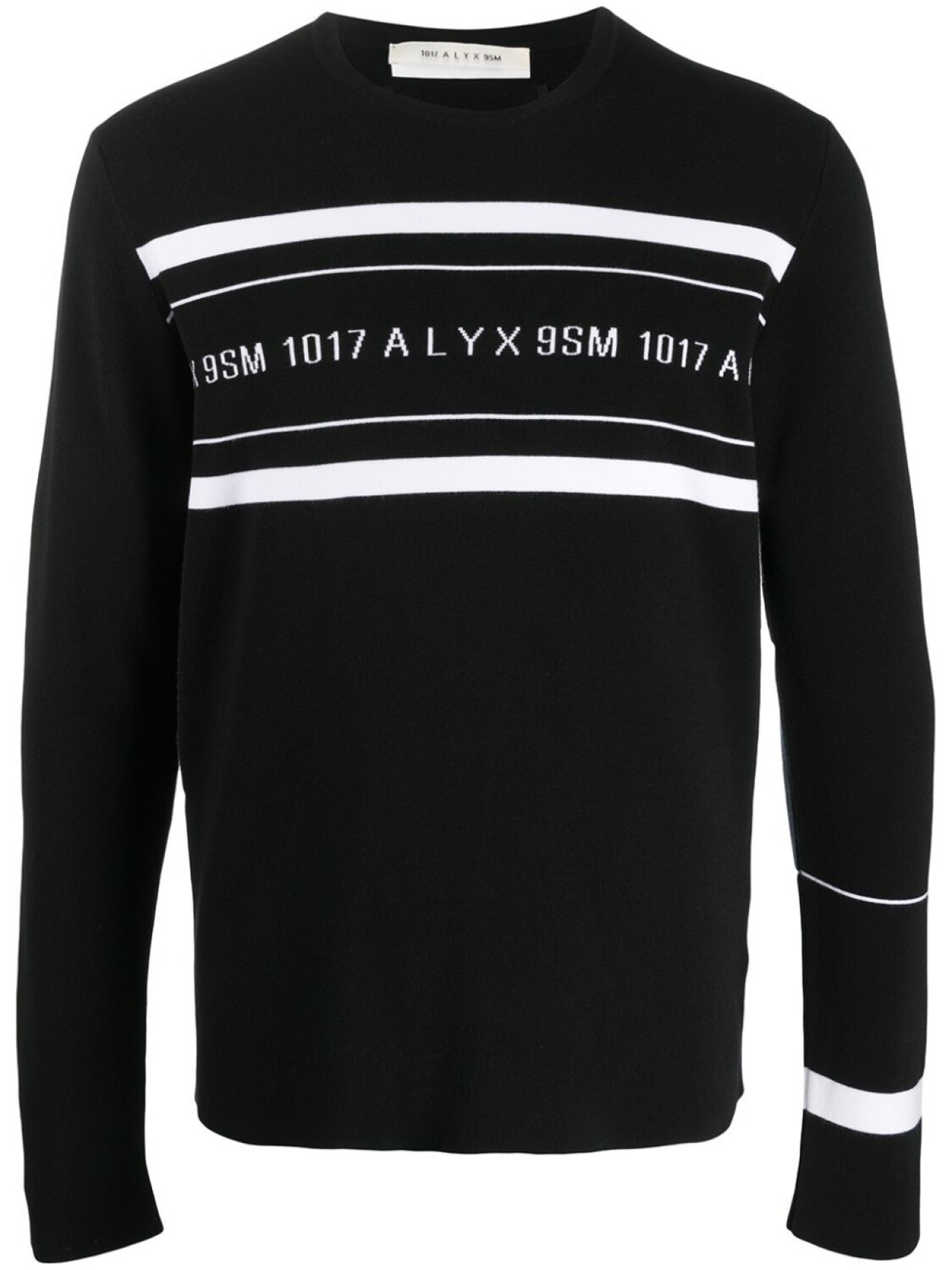

1017 ALYX 9SM джемпер с контрастными полосками и логотипом, черный