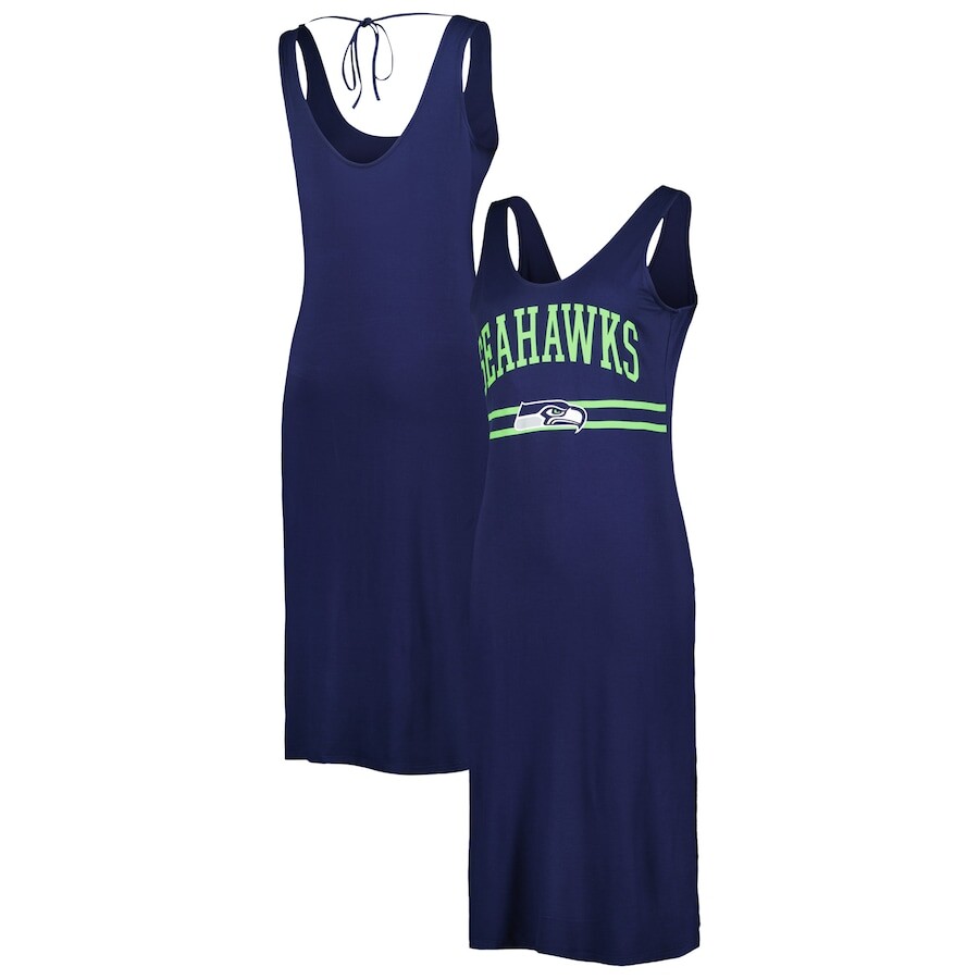 

Платье макси G-III 4Her by Carl Banks Seattle Seahawks, нави