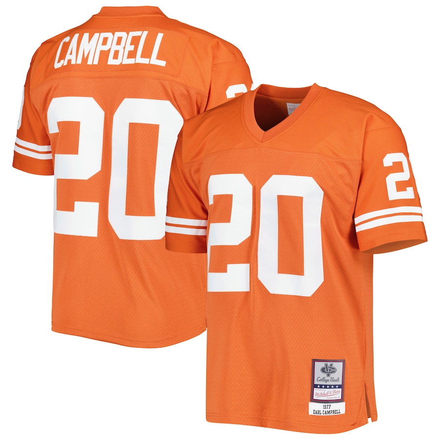 

Джерси Mitchell & Ness Texas Longhorns, оранжевый