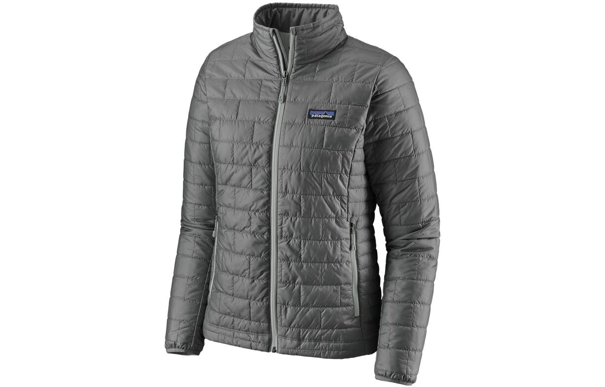 

Стеганая куртка Nano Puff женская Patagonia, цвет Feather Grey