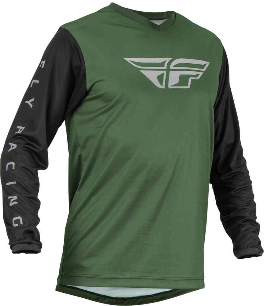 

Джерси для мотокросса Fly Racing F-16 2023 FLY Racing, черный/оливковый