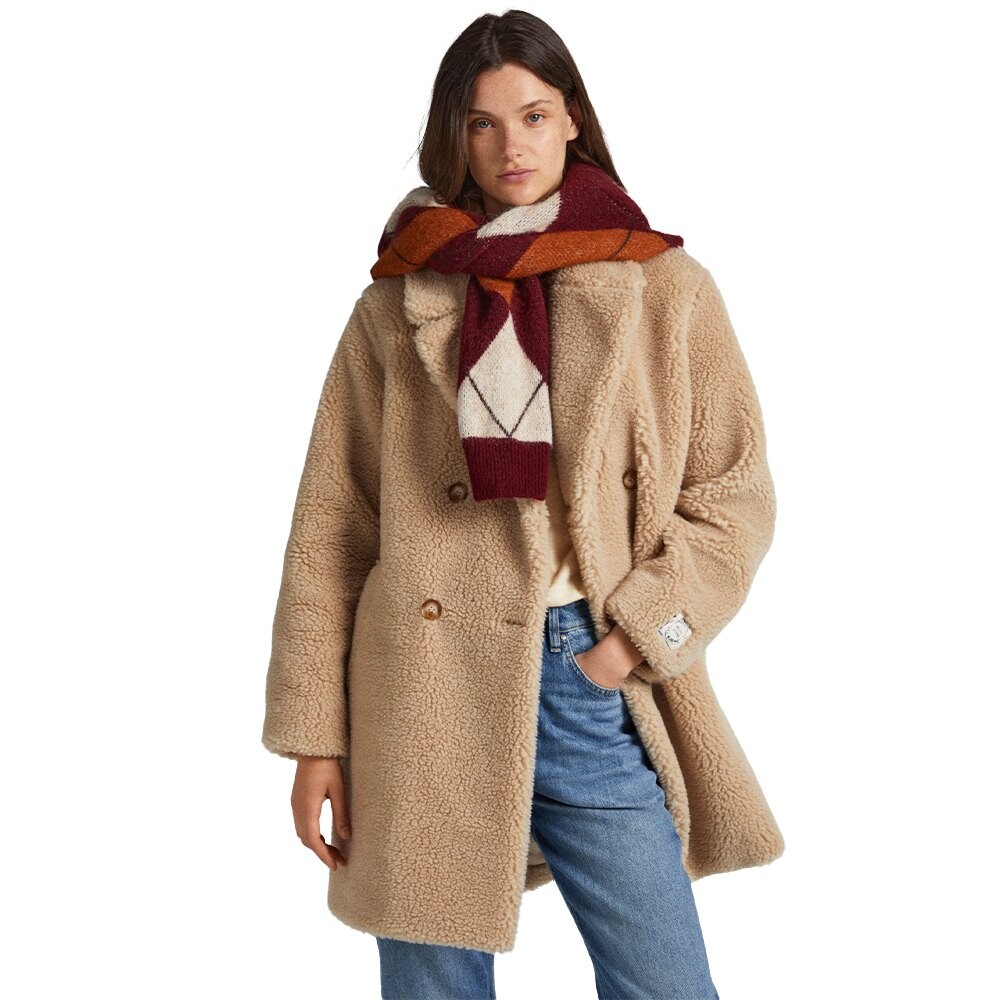

Пальто Pepe Jeans Ruby, бежевый